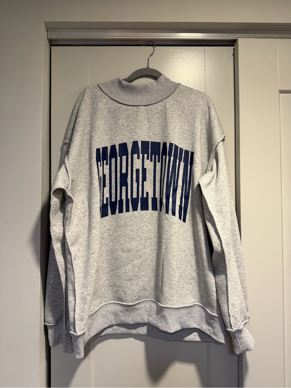 Georgetown Mockneck Sweatshirt